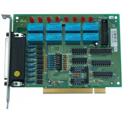 ADLINK PCI-7251. 8 kanalers isoleret digital input, 8 kanalers relæ output slave-kort til REL8OPT8PCI, PCI
