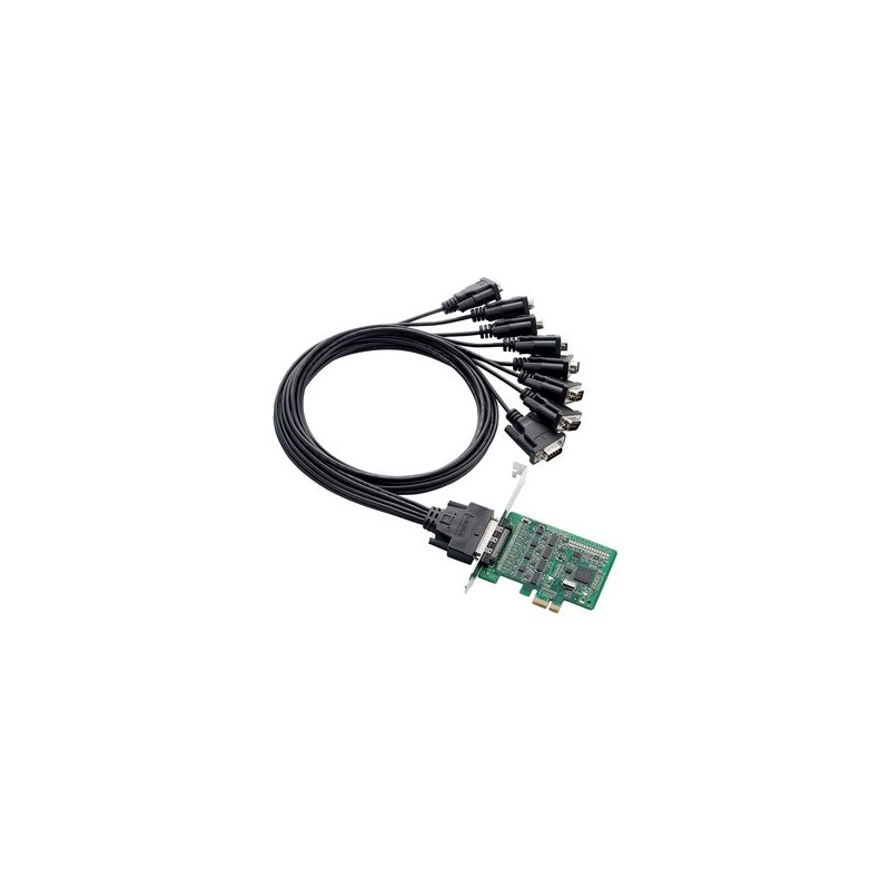 MOXA CP-118el-A 8-portars seriellt kort RS232/RS422/RS485