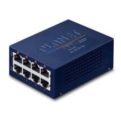 4-portars Multi-Gigabit 802.3bt PoE++ 90 Watt Injector Hub. Effektbudgeten är 160 watt