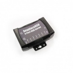 4-portars USB 2.0 över ett nätverk