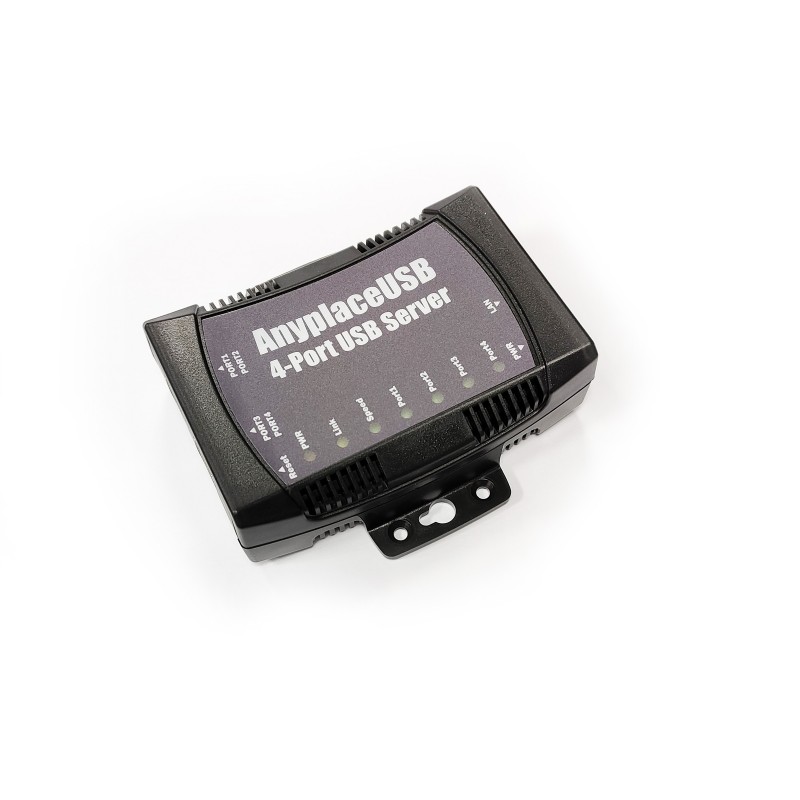 4-portars USB 2.0 över ett nätverk