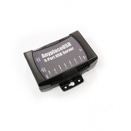 4-portars USB 2.0 över ett nätverk