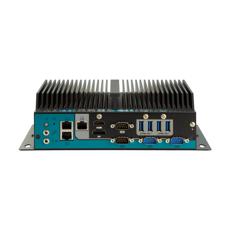 Embedded fläktlös PC GEN. 11 st i3,i5,i7 fläktlös dator. För DIN-skena montering Wide Temperature