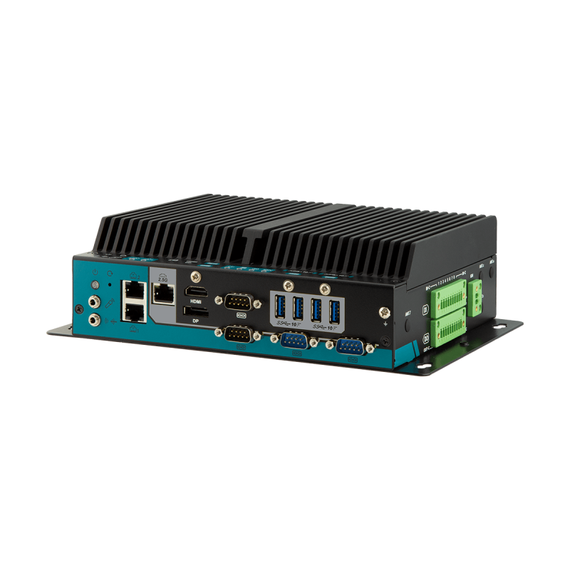 Embedded fläktlös PC GEN. 11 st i3,i5,i7 fläktlös dator. För DIN-skena montering Wide Temperature