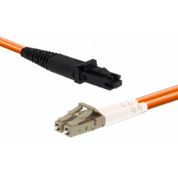 MTRJ till LC fiberoptisk kabel 2M MM Multi Mode