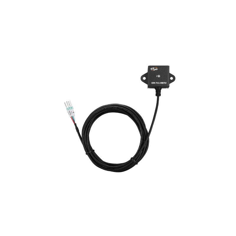Enaxlig vibrationssensormodul. RS485 RTU. Amplitud: upp till 8 G.