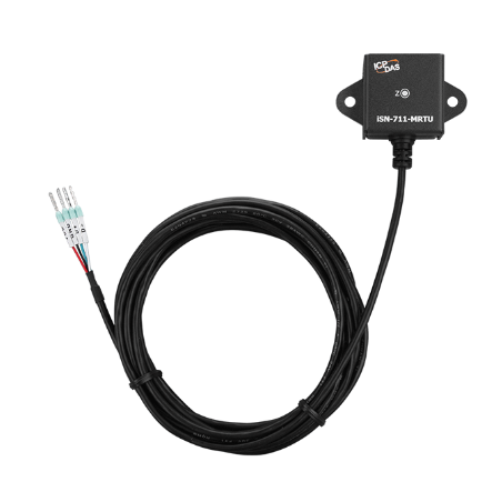 Enaxlig vibrationssensormodul. RS485 RTU. Amplitud: upp till 8 G.