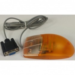 RS232 Logitech-mus med rullningsfunktion - 1 meter kabel