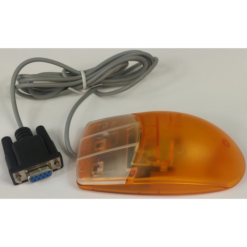 RS232 Logitech-mus med rullningsfunktion - 1 meter kabel