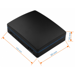 Mini NVR 4CH 5MP för IP-kamera videoinspelare H.265