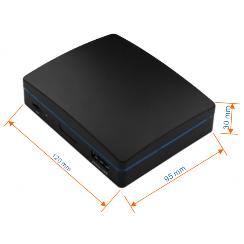 Mini NVR 4CH 5MP för IP-kamera videoinspelare H.265