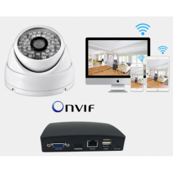 Mini NVR 4CH 5MP för IP-kamera videoinspelare H.265