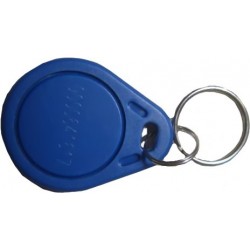 125kHz RFID TAG utformad som nyckelring i Blue EM Standard