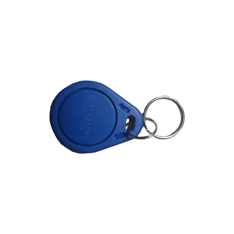 125kHz RFID TAG utformad som nyckelring i Blue EM Standard