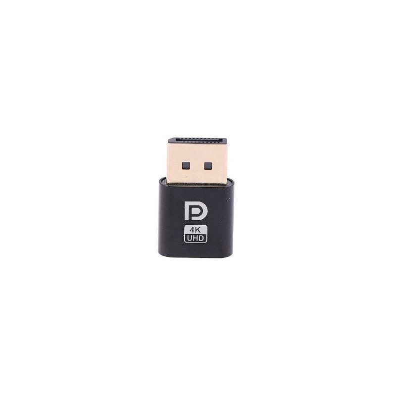 DP DISPLAY PORT EDID GHOST display port, emulator Dummy plug adapter för 4K