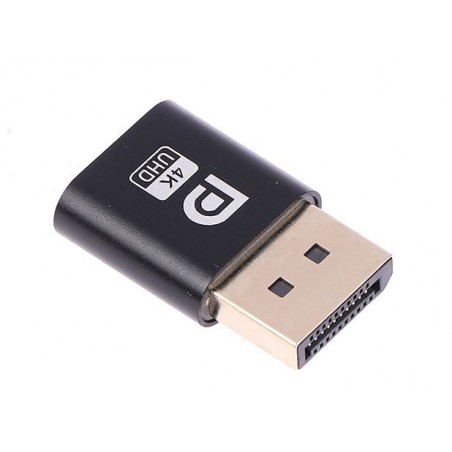 DP DISPLAY PORT EDID GHOST display port, emulator Dummy plug adapter för 4K
