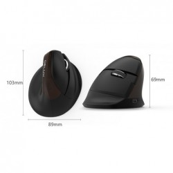 Ergonomisk mus med 6 knappar
