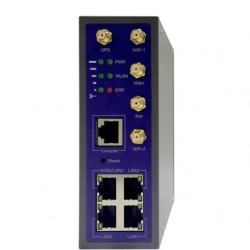 Industriell 4G-router, 4 x Gigabit LAN, 2 x SIM, Dual-band WiFi