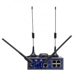 Industriell 4G-router, 4 x Gigabit LAN, 2 x SIM, Dual-band WiFi