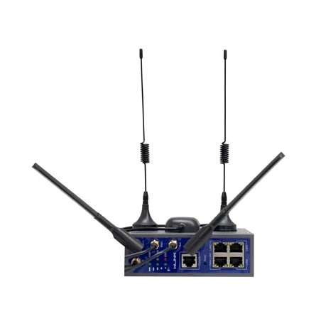 Industriell 4G-router, 4 x Gigabit LAN, 2 x SIM, Dual-band WiFi