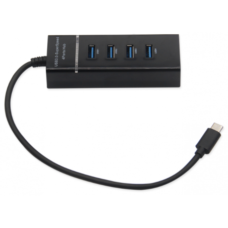 USB-C HUB, USB 3.1-C till 4 x USB 3.0. För smartphone, surfplatta, MAC