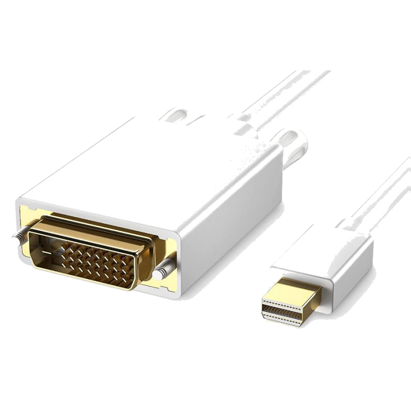 Mini DisplayPort till DVI-kabel