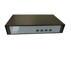 4-PORTAR DVI KVM-switch PS2