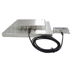 ATEX Zone2/22 21.5-skärm med projicerad kapacitiv touch och VGA
