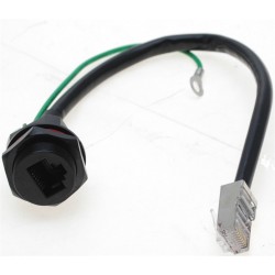 RJ45 vattentät kontakt i WP-serien. 20 cm RJ45 kabel