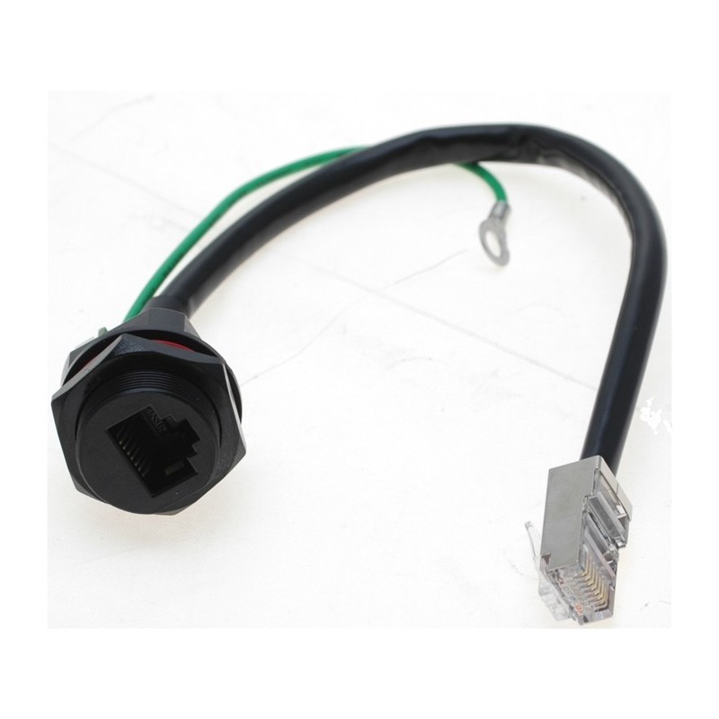 RJ45 vattentät kontakt i WP-serien. 20 cm RJ45 kabel