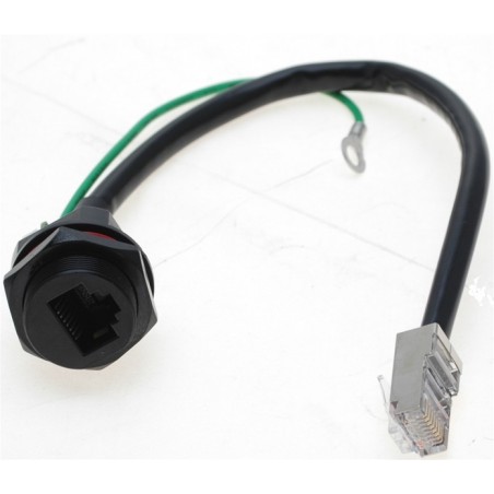 RJ45 vattentät kontakt i WP-serien. 20 cm RJ45 kabel