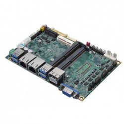 Inbyggt CPU-kort - 3.5 i5 Gen. 8/9, VGA, DP, HDMI, LVDS, Trippelskärmsstöd, 2xRJ45, 6xUSB, 4xCOM