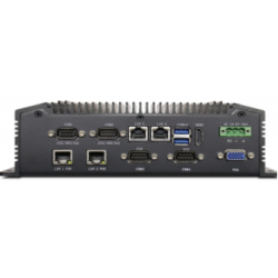 Industriell fläktlös inbyggd PCIntel® i7 CPU, 4x RS232/422/485, 4x LAN, 4x USB fläktlös 4xEthernet POE USB