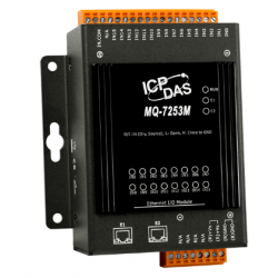 MQTT 16 x Digital ingångsmodul (våt). TCP- och MQTT-protokoll, 2 x LAN-portar
