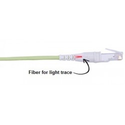 tunn RJ45 CAT. 5,6a,6 nätverkskablar under 5mm, ljusspårning av kabel
