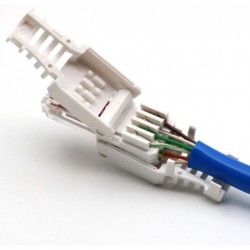 Verktygsfri Ethernet-kontakt RJ45 Cat 6