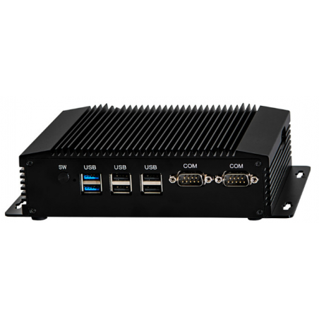 Billig fläktlös inbyggd dator Windows 11, TPM, RS232, USB WIN 7/8/10/11, kretsuppsättning N3520, LTE, tunn klient, HDMI, VGA
