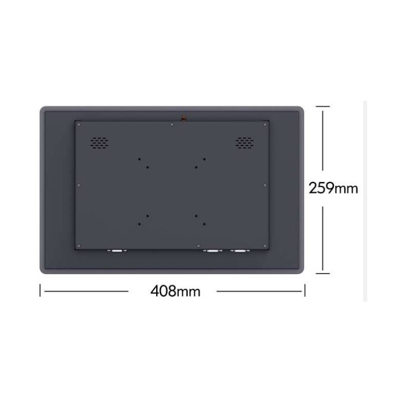15,6" TFT-panel PC I3, 1000nits, Hög ljusstyrka för användning i solljus, Touch, RS232/422/485