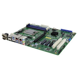 Industriell ATX bunkort 12/13th Gen, Intel CPU i3,i5,i7,i9 Q670E chipset, RS232, TPM 2.0, Digital I/O