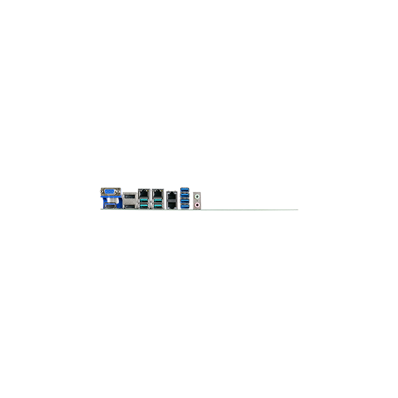 Industriellt ATX-moderkort 10GBit Ethernet, Quad-skärm, USB 3.2, Long Life, 4K, GPU Stöd virtuell GFX-SR-IOV, RS232