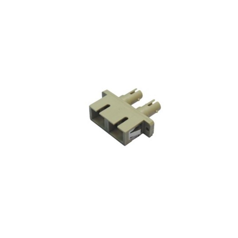 ST-SC Hybrid Duplex Fiberoptisk Adapter för Single/Multimode