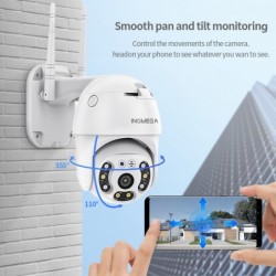 Smart 2 Mega Pixel Motorkamera, PTZ, Rörelsekontroll, 2-vägs kommunikation,