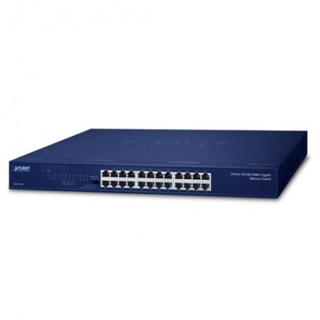 24 ports switch 10/100/1000Mbit RJ45, Unhaneeeeaged