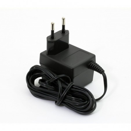 9VAC 400mA AC Output Adapter - 5,5 mm kontakt, 3,6W, 1,9M kabel