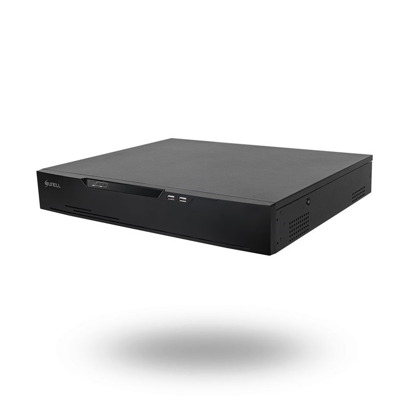 32-kanals videoinspelare / NVR för IP-kamera 4K