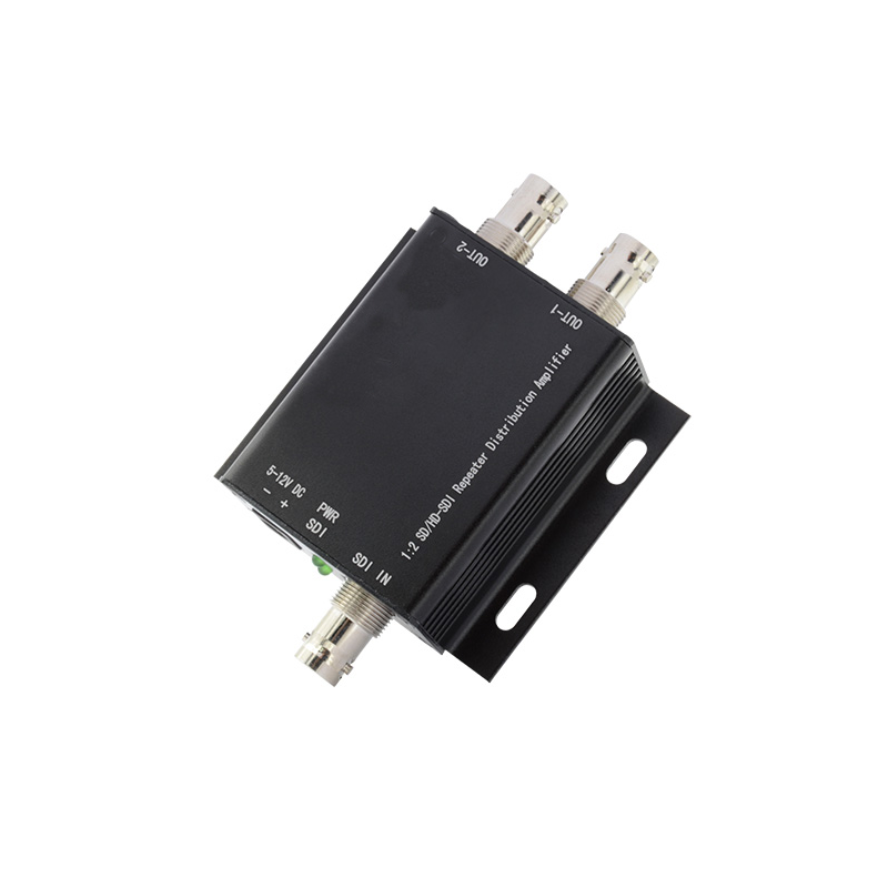 SDI Booster och splitter. 1:2 BNC. 3G-SDI, HD-SDI, SD-SDI, upp till 400 meter