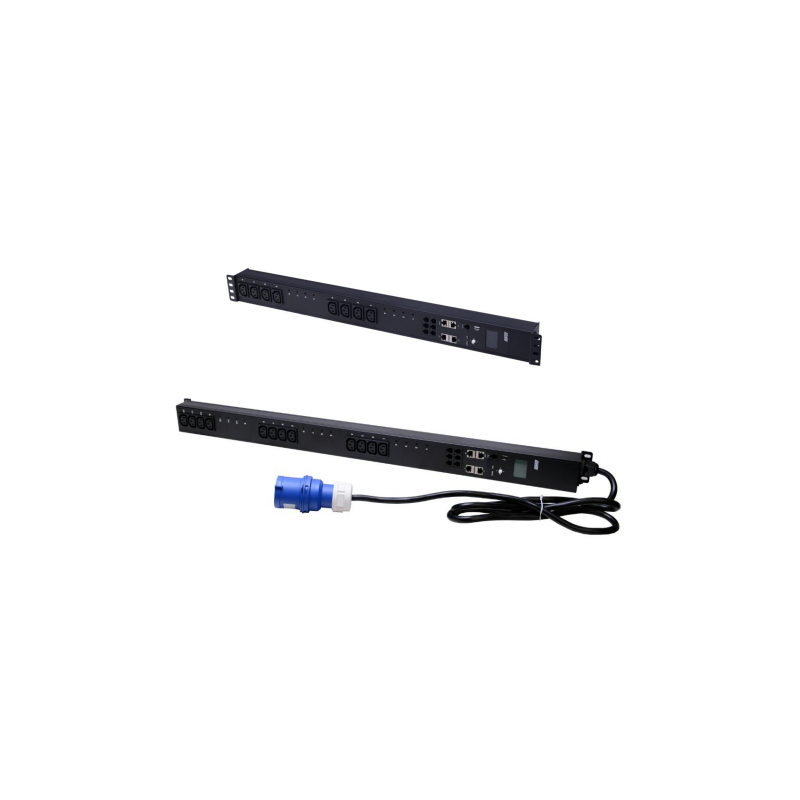 8-vägs Smart vertikal PDU, med RJ45 IP-port