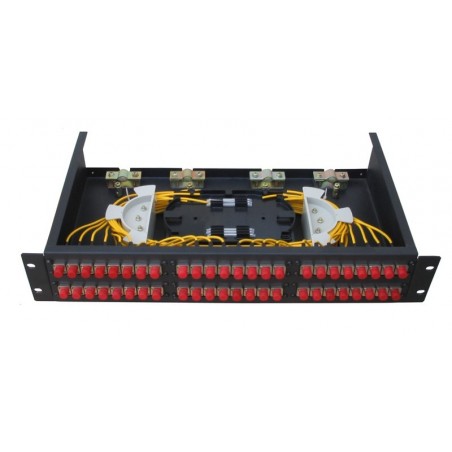 24-port patillchpanel ST kontakt
