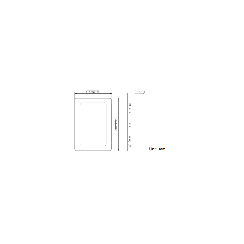 Bred temperatur SSD128GB Industrial 2,5", hög kapacitet, effektivitet, hållbarhet