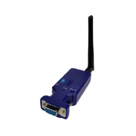 Industriell seriell RS232-adapter för WiFi-nätverk. Anslut RS232-utrustning till ett trådlöst nätverk